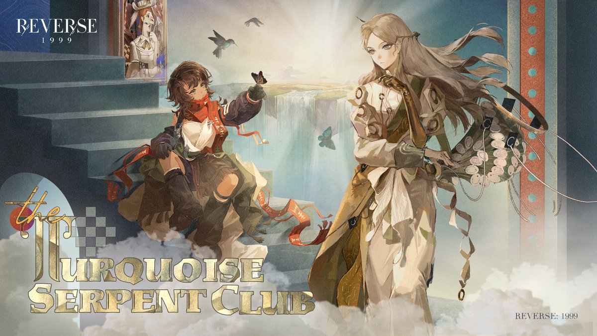 Version 3.5 OST - "The Turquoise Serpent Club" | Reverse: 1999 To the Aztecs, life was a cycle. Version 3.5 OST is now be available on multiple platforms. Search "The 1999" to listen. HD: #Reverse1999Ver3ꓸ5 #TheTurquoiseSerpentClub