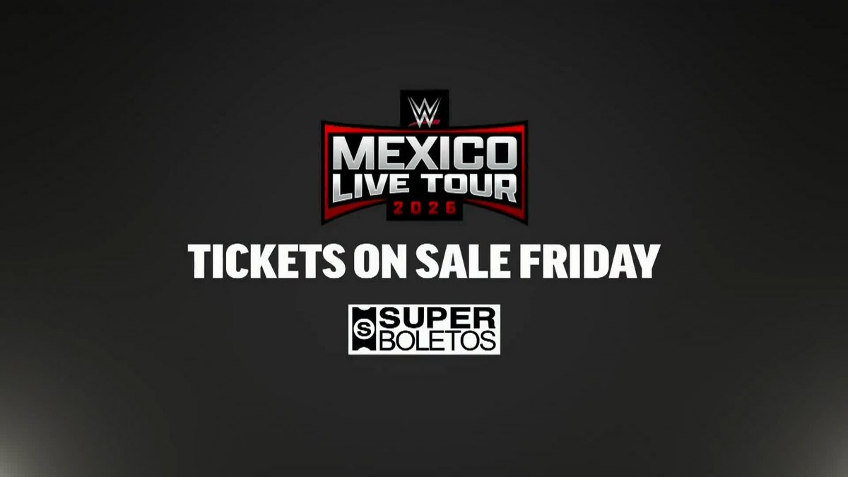 This September, #SmackDown and #WWERaw return to Mexico for the first time in 15 years!! Tickets on sale THIS FRIDAY!