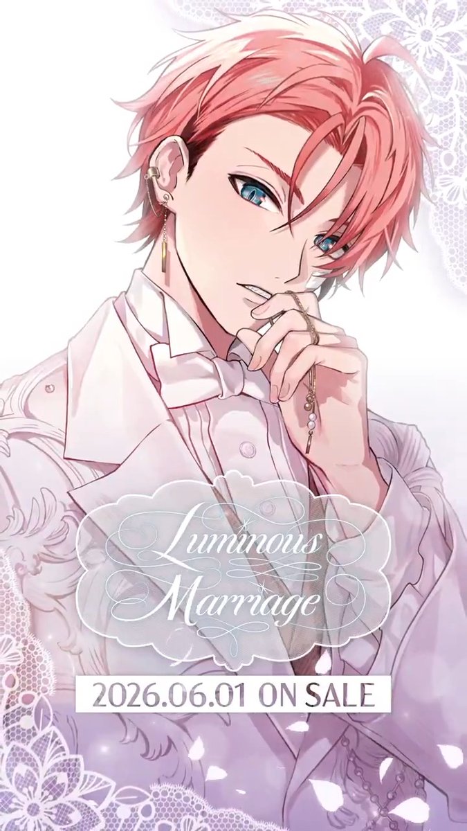 【Luminous Marriage #赤城ウェン ビジュアル紹介】 華やかな衣装に身を包んだ『Luminous Marriage』グッズは 6/1(月)18:00より #にじストア にて販売開始！ 担当：尾崎ドミノ 様 ▼YouTube Shortsでも公開中！ #にじさんじジューンブライド2026