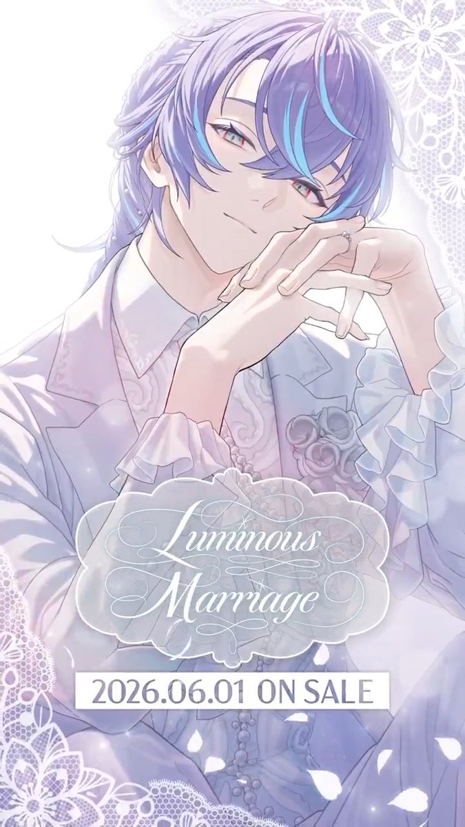 【Luminous Marriage #星導ショウ ビジュアル紹介】 華やかな衣装に身を包んだ『Luminous Marriage』グッズは 6/1(月)18:00より #にじストア にて販売開始！ 担当：来人 様 ▼YouTube Shortsでも公開中！ #にじさんじジューンブライド2026