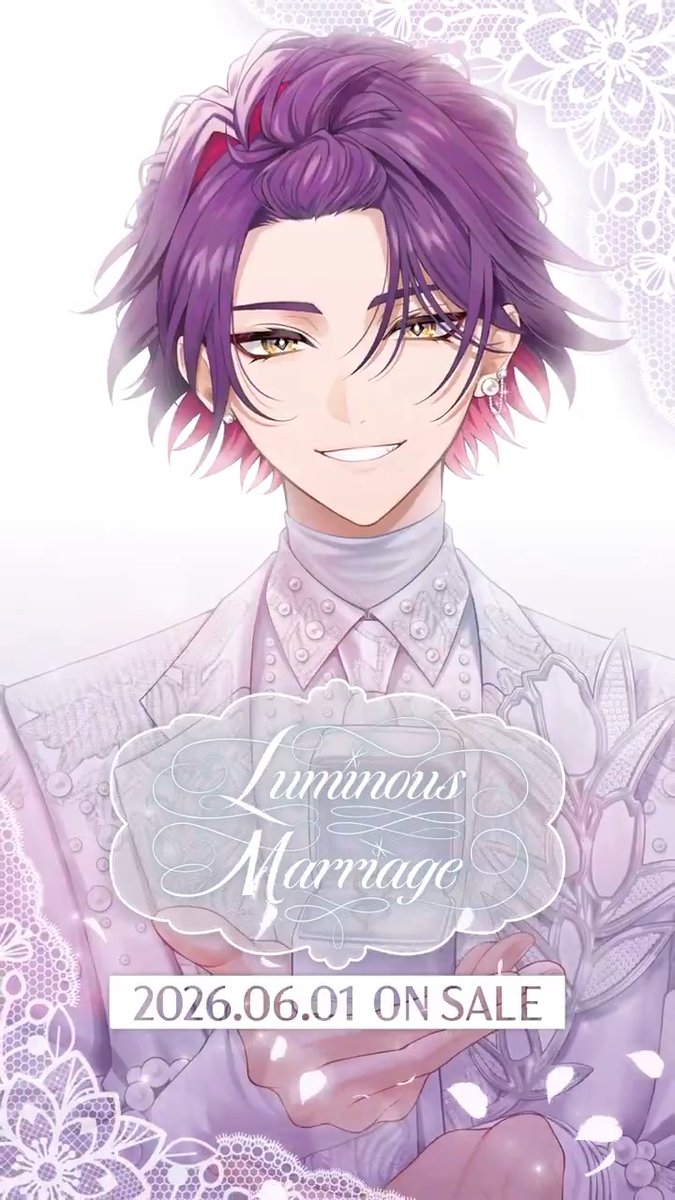 【Luminous Marriage #渡会雲雀 ビジュアル紹介】 華やかな衣装に身を包んだ『Luminous Marriage』グッズは 6/1(月)18:00より #にじストア にて販売開始！ 担当：百田楼 様 ▼YouTube Shortsでも公開中！ #にじさんじジューンブライド2026