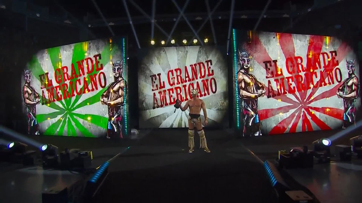 He is EL GRANDE AMERICANO!!! 🥹 #AAANocheDeLosGrandes