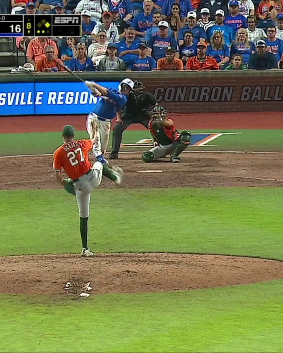 HOME RUN DERBY IN GAINESVILLE ☄️ Florida Gators Baseball hits seven home runs against Miami 😤