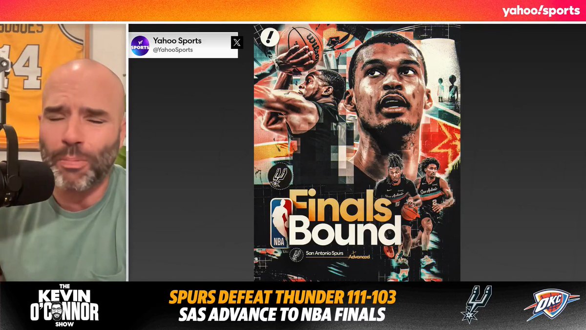 Playoff experience is DEAD? 👀 Kevin O'Connor and Tom Haberstroh analyze the "fearlessness" of the young Spurs 😤 (via The Kevin O'Connor Show)