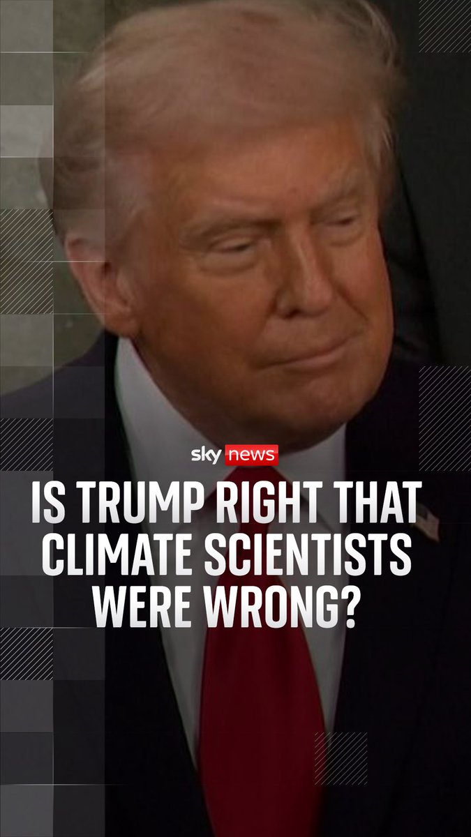 In a post on Truth Social the U.S. president said climate scientists cancelled their own doomsday scenario - and that their projections were 'WRONG! WRONG! WRONG!' Sky's Victoria Seabrook investigates whether there's any truth in Donald Trump's claims.