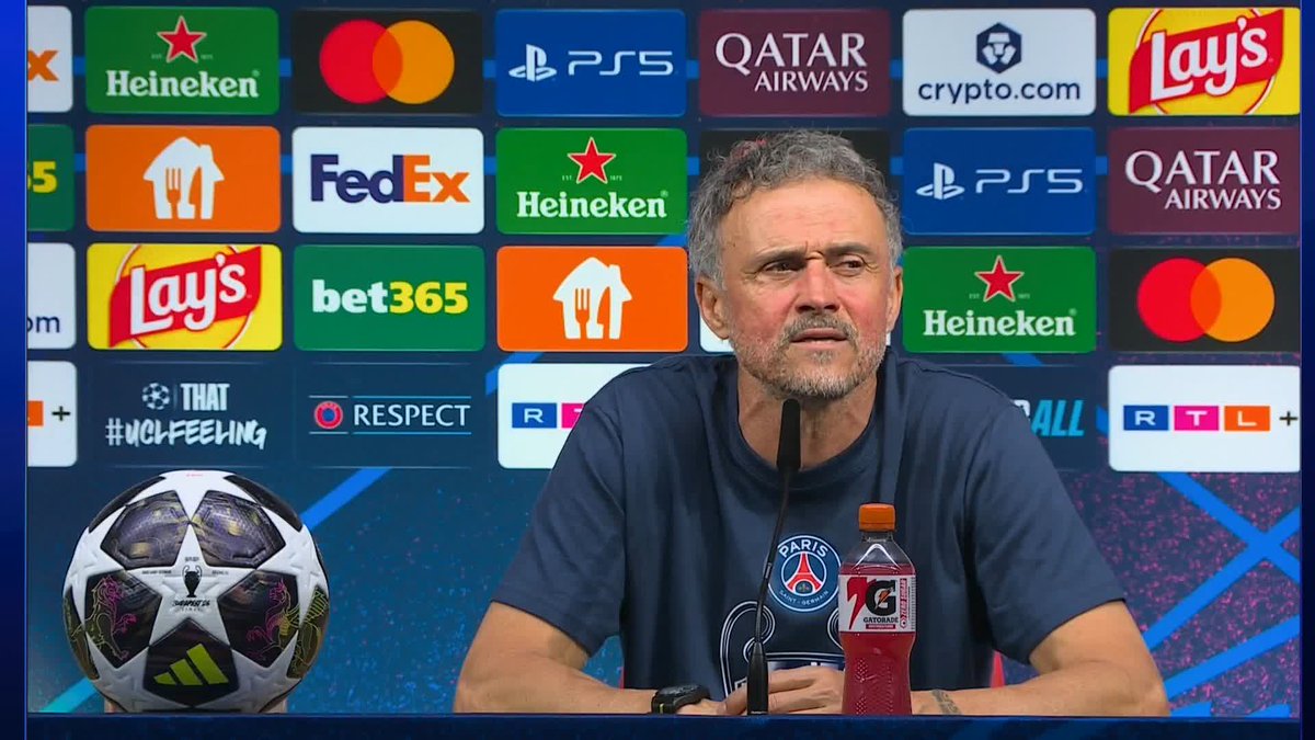 "We showed the level of the team, individually and collectively." PSG head coach Luis Enrique praised his side's resilience after they defeated Arsenal in the Champions League final 💪