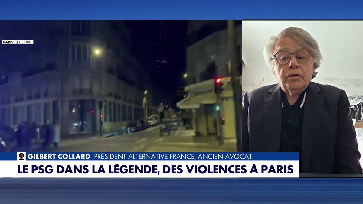 «C'est la fête de la haine. Ce ne sont pas des supporters, ce sont des collectivités de haine contre le pays», déplore Gilbert Collard, ancien avocat et président alternative France, dans #LaMatinaleWE Toute l'info est à retrouver sur
