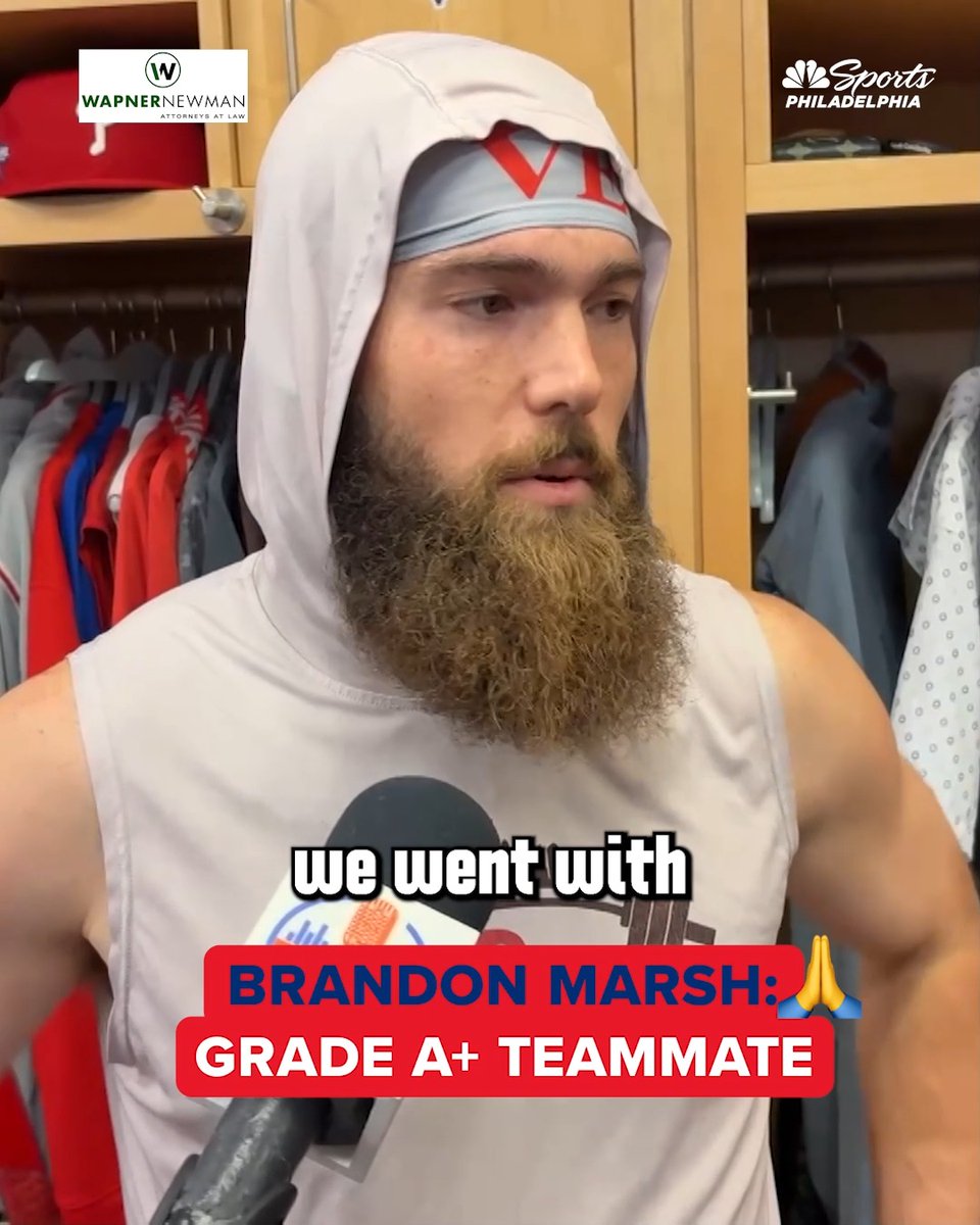 "I'm riding with Donny and we made the decision and it worked out in the end." Brandon Marsh says it took a team effort to secure a win in Los Angeles. | Wapner Newman