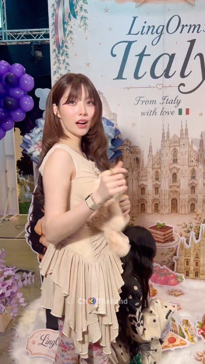 น้องออมแฮปปี้ กับของขวัญที่แฟนๆ ซัปพอร์ตมากเลย 🥰 LINGORM LOVE BD PARTY #LINGORMFanPartyBD2026