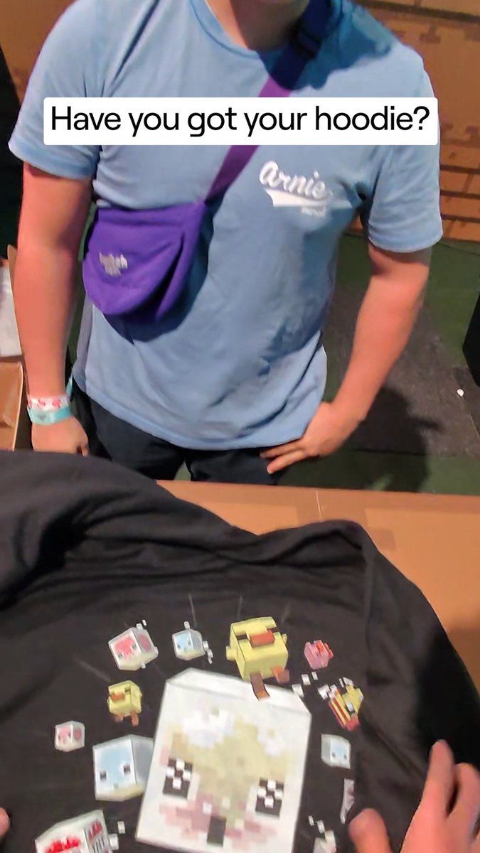 Grab your exclusive TwitchCon x Minecraft hoodie before they are gone! #TwitchCon