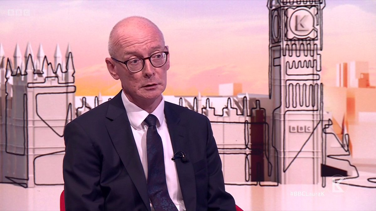 "The only through [this scandal] is full transparency" Work and Pensions Secretary Pat McFadden says there should be a further inquiry into Nicola Sturgeon and the SNP after Peter Murrell pleaded guilty to embezzling the party #BBCLauraK
