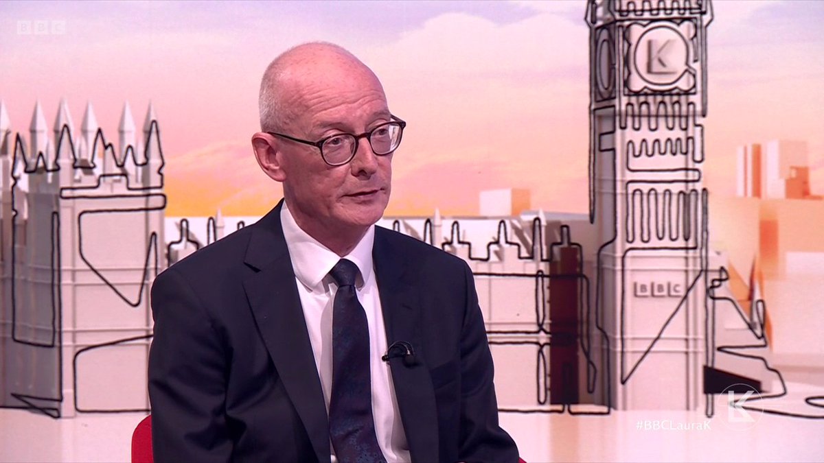 "Any tax break will cost" Work and Pensions Secretary Pat McFadden says the number of young people not in employment has not been caused by the government's hike in national insurance #BBCLauraK