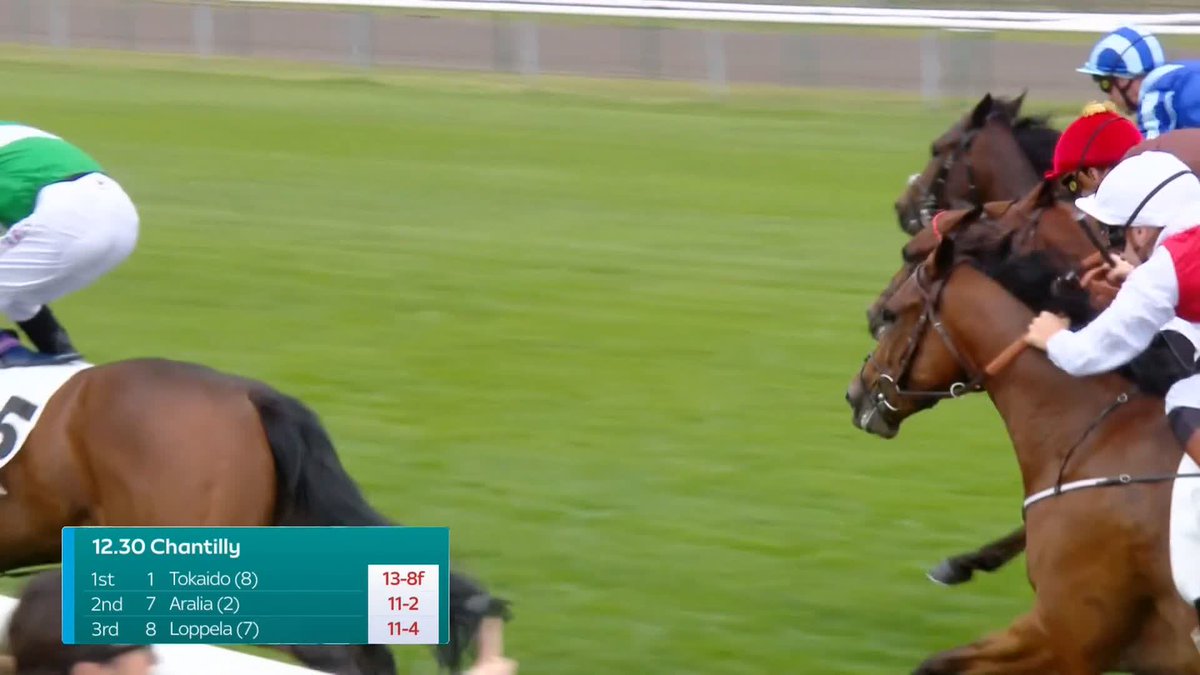 "Amy told us this is one of the best horses that she has had!" Connections provide some winning reaction after Tokaido impressed at Chantilly...