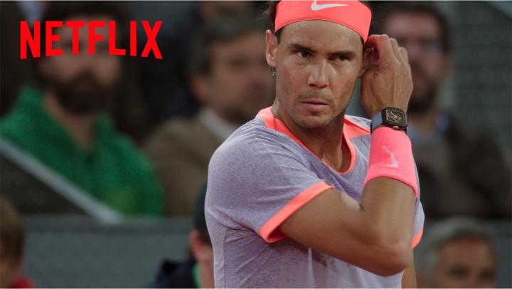 "Era la manera de aislarme de todo lo que tenía alrededor". Rafa Nadal se abre acerca de sus rutinas en la pista #RafaNetflix