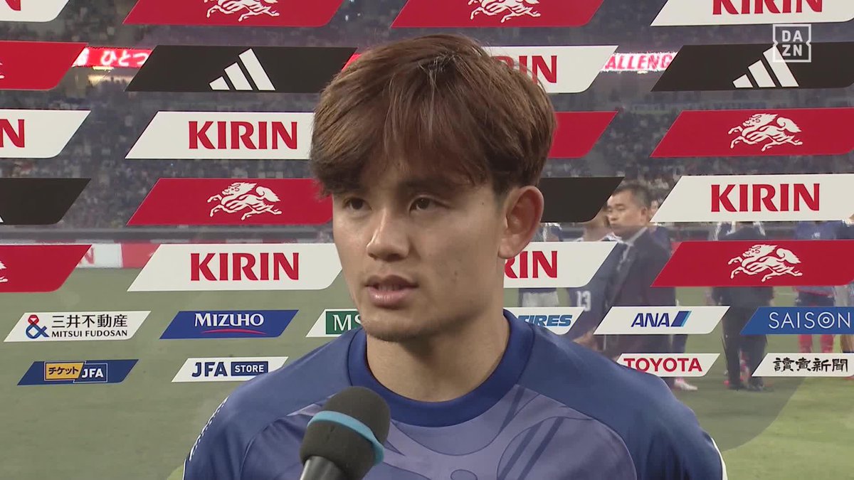 「トロフィーを皆さんの前に持ってきたい」 “8番”久保建英がワールドカップへ意気込み ⚽キリンチャレンジカップ 🆚日本vsアイスランド 🆓 DAZN 無料ライブ配信中 無料ライブ視聴はこちら👇️ #日本代表 #本気で見るならDAZN
