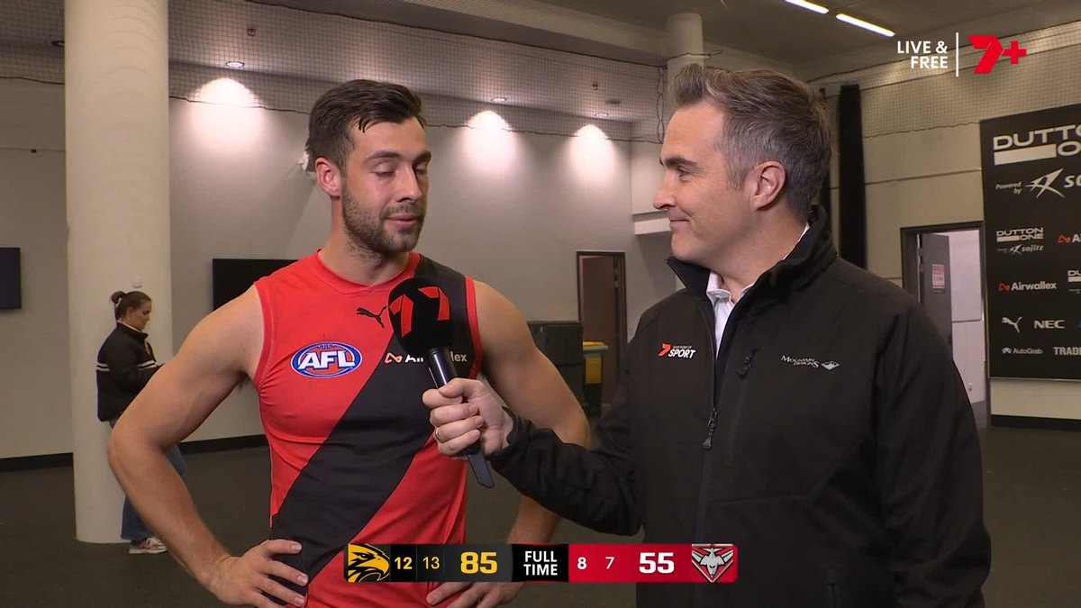 "Unfortunately I've been through it (a coach sacking) a few times. This might be my fourth coach." 🗣️ Kyle Langford with Ryan Daniels post-game
