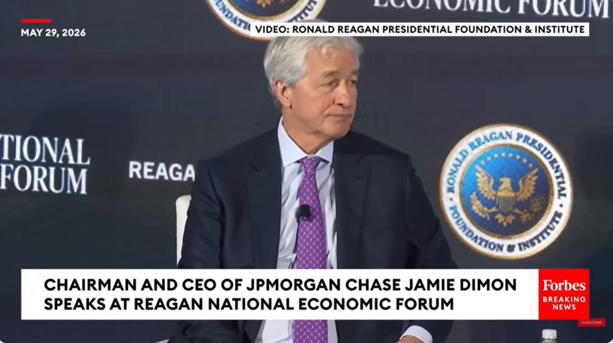 JAMIE DIMON I do think blockchain will replace financial market infrastructure Fed wire runs 5 days a week, 10 hours a day. Jamie said… why not 6 days, 20 hours? real-time payments have huge benefit for people 😤 cross-border costs too much and we WILL be part of fixing that