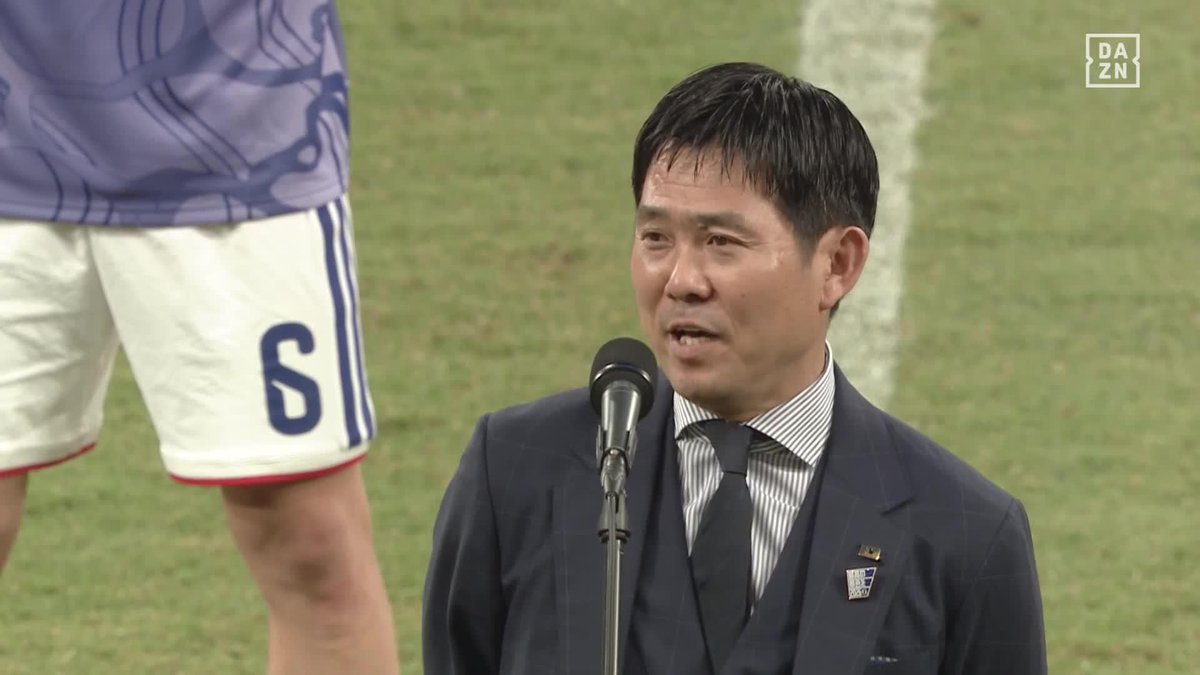 「大和魂、日本人の誇りを持って世界へ」 森保一監督、世界の頂点へ一丸での共闘を呼びかけ ⚽キリンチャレンジカップ 🆚日本vsアイスランド 📺 DAZN 見逃し配信中 無料ライブ視聴はこちら👇️ #日本代表 #本気で見るならDAZN