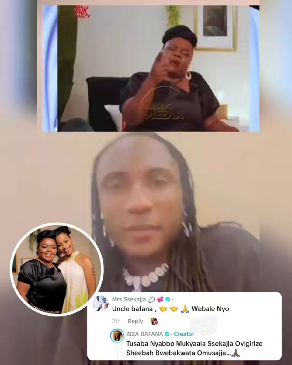 Ziza Bafana unhappy with veteran singer Joanita Kawalya over her recent remarks during Sheebah Karungi’s Let’s Talk About It Podcast.