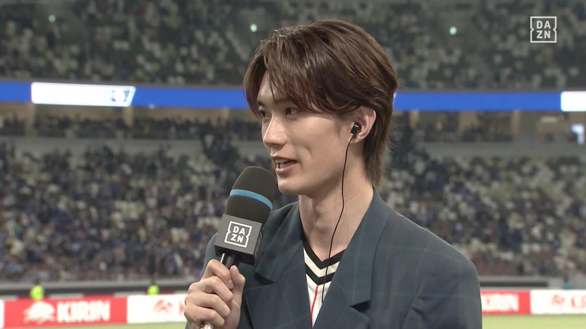 試合後リポート🎙️ 山中柔太朗さん(M!LK) 🎙️「迫力とゲームスピードが凄まじい」 🎙️「ヨーロッパのサッカーにいるみたいな」 ⚽キリンチャレンジカップ 🆚日本×アイスランド 🆓 DAZN 無料ライブ配信中 #日本代表 #本気で見るならDAZN 無料ライブ視聴はこちら👇️