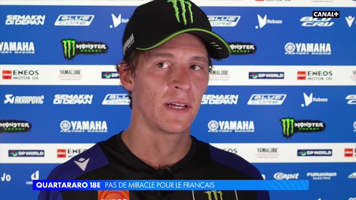 🎙️ "La motivation n'est plus là." Fabio Quartararo, fait le bilan de son week-end à oublier ☹️ #ItalianGP | #MotoGP