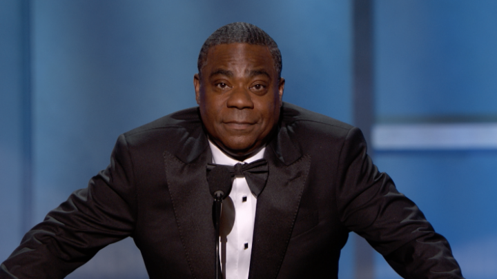 “He’s my OG… and I think he’s my biological father.” Tracy Morgan praises Eddie Murphy in AFI Life Achievement Award: A Tribute to Eddie Murphy. Now playing.