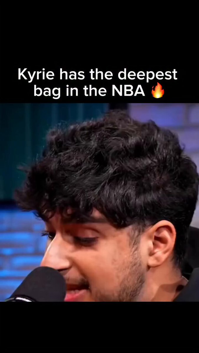 Fact: Kyrie has the deepest bag in NBA history