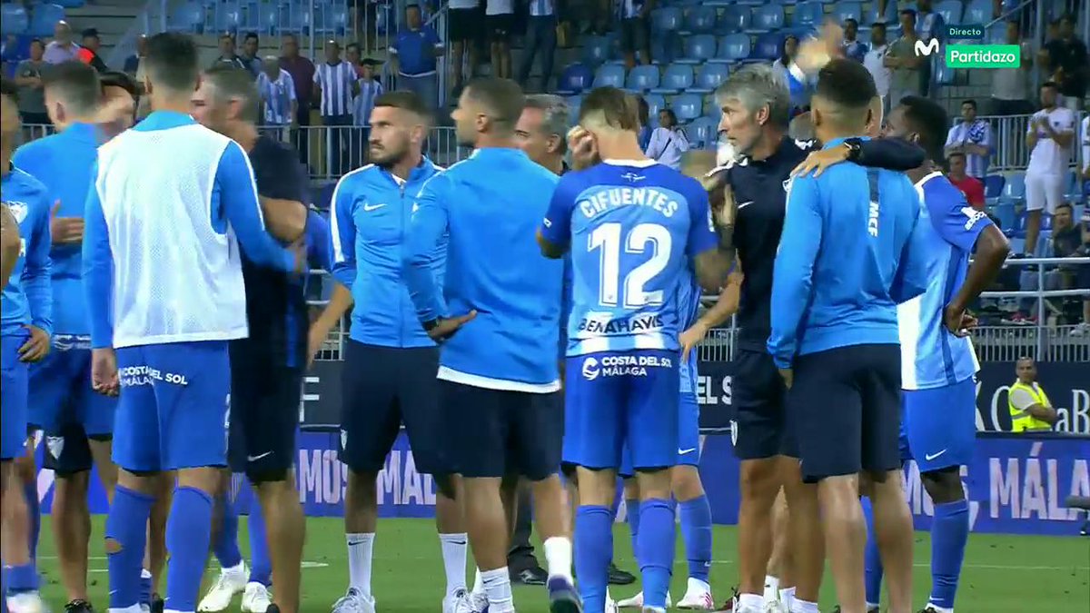 Siete años han pasado de esta tremenda imagen. Hoy el Málaga puede ir empezando a cerrar esa herida de aquel Playoff de 2019