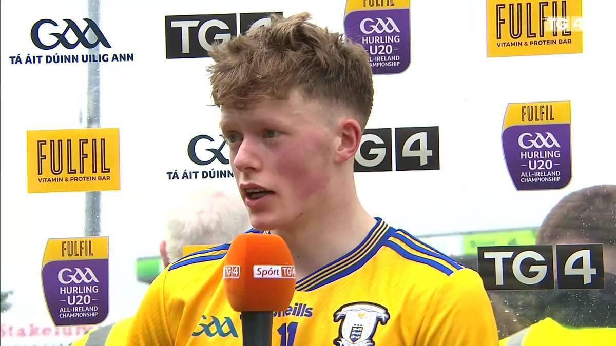 "Just to wear the Clare jersey - it's an honour and a privilege". Laoch na hImeartha Michael Collins tar éis bua an Chlár. @GaaClareo GAA BEO #GAABeo