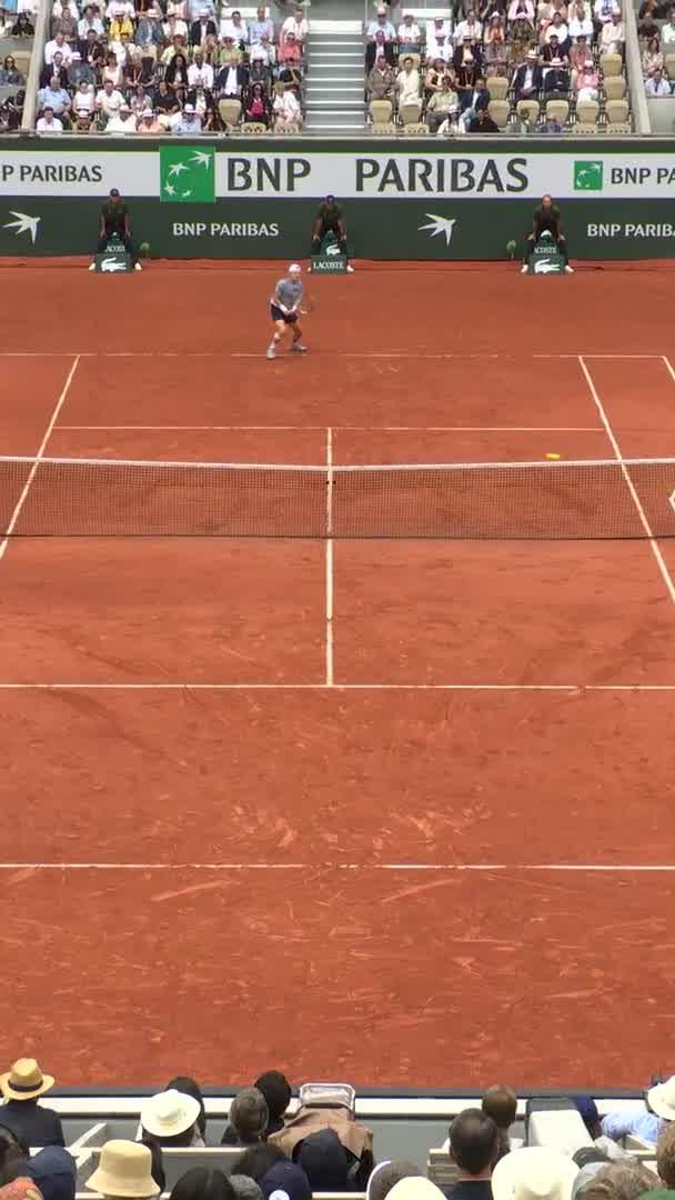 WHAT A BACKHAND 🤯 #RolandGarros