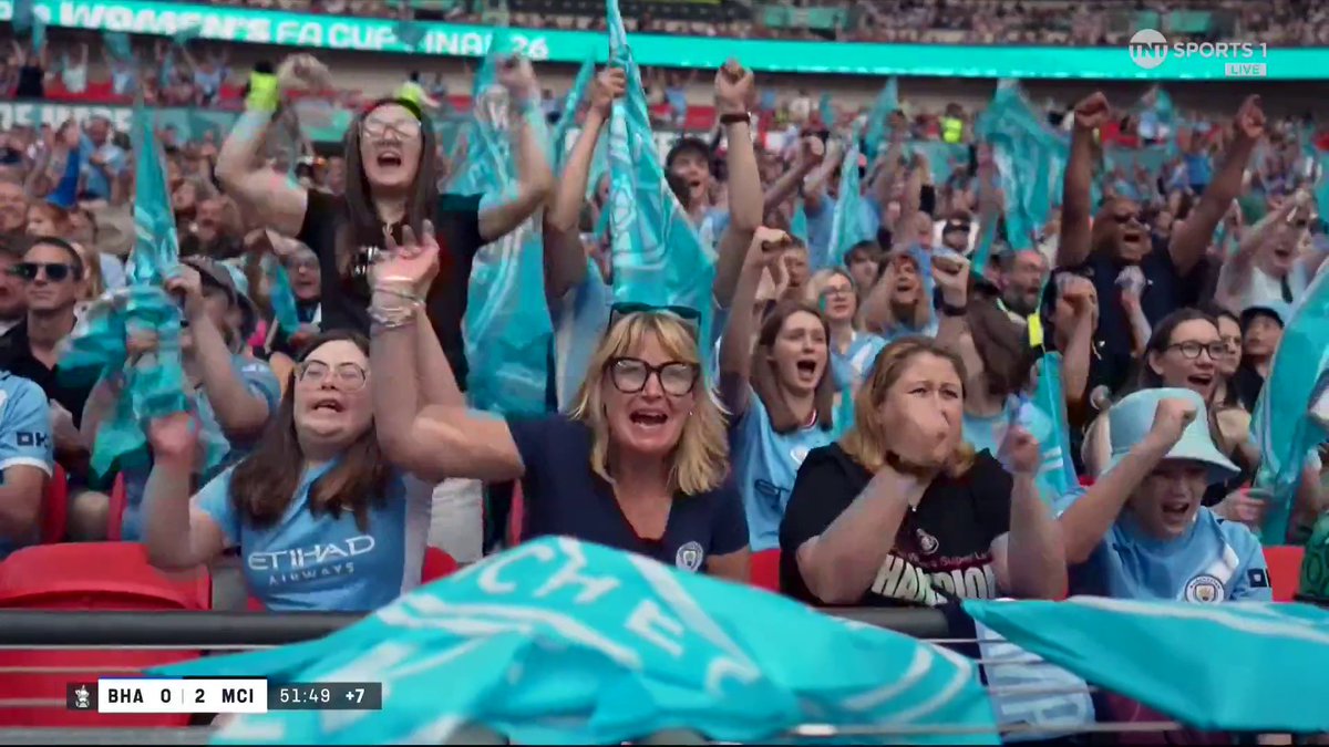 ALEX GREENWOOD MAKES IT TWO! 🎯 Manchester City Women are flying in the Women's FA Cup final! 📺 TNT Sports & HBO Max
