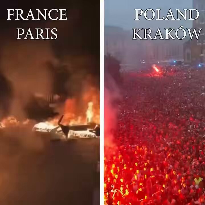 Paryż, Afryka kontra Kraków - cywilizacja.