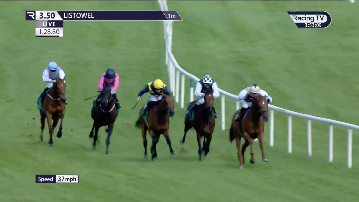 Last to first in the final furlong ๐ฌ๏ธ The great form of Henry de Bromhead continues! Listowel Races