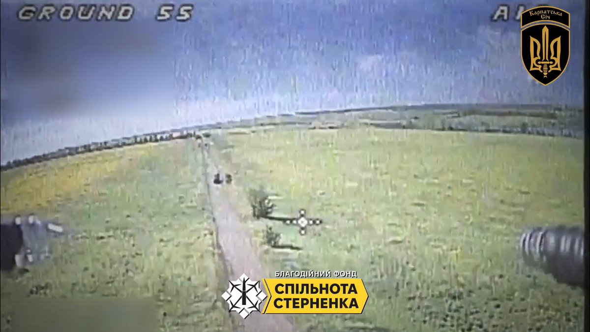 ❗️On the Kostyantynivka direction, 🇺🇦Carpathian Sich operators are destroying 🇷🇺Russian logistics at a distance of more than 50 km