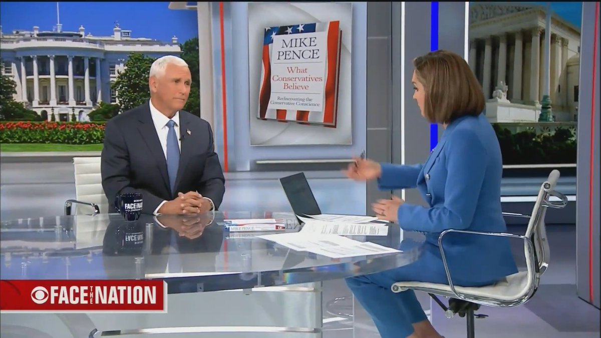 NEW: Watch Margaret Brennan’s full interview with former Vice President Mike Pence, who discussed President Trump’s second term, and the state of the Republican Party and its future.