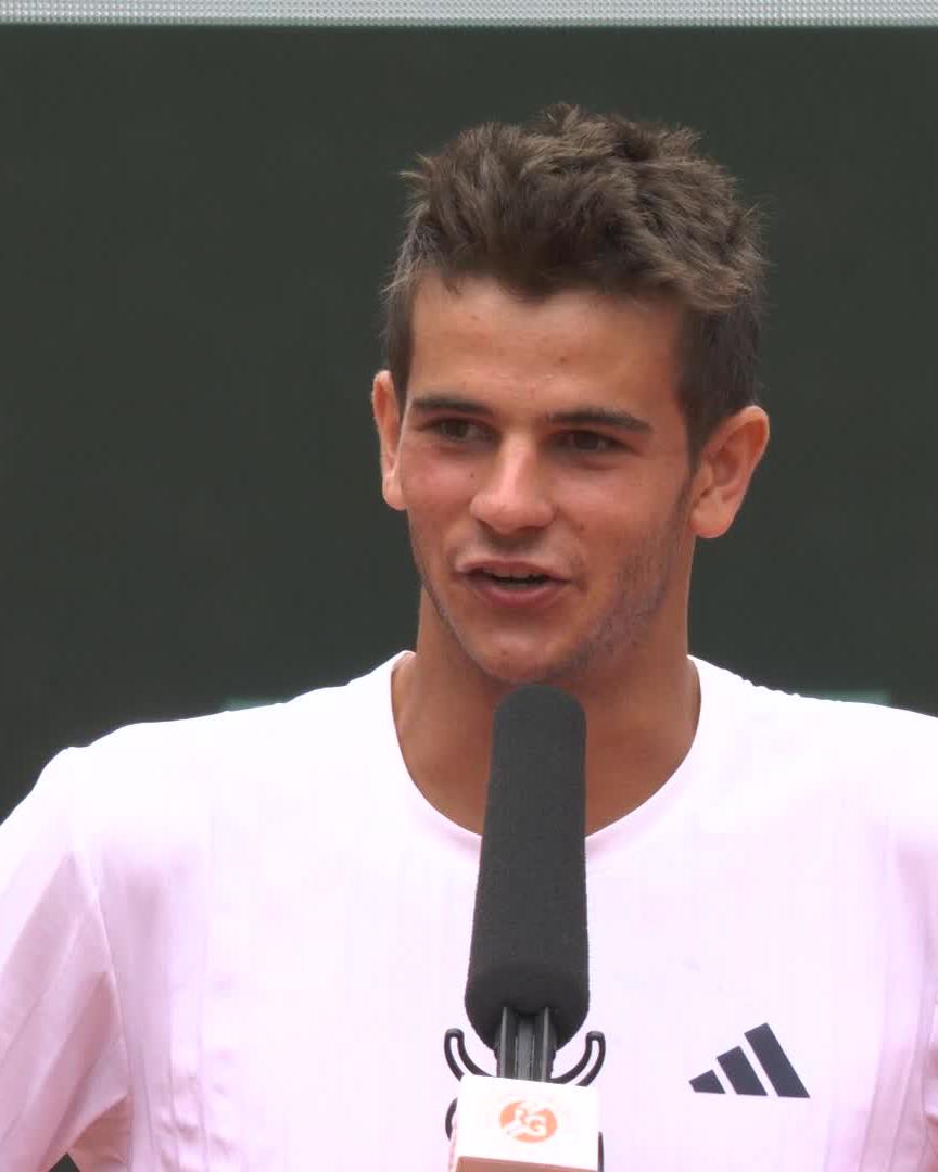 Rafa Jodar after reaching 1st Slam QF at Roland Garros” “I’m the same person. I’ll always be the same person. Always very very humble. I appreciate all the people that came to support.” “I also want to say congrats to the PSG fans for the win” ❤️