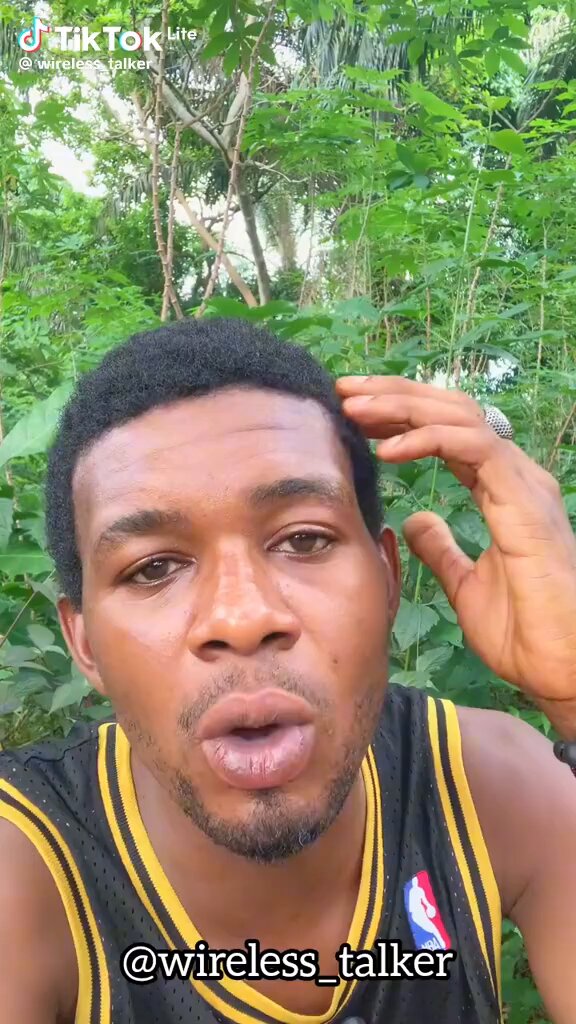 Avoid this boy vedio if you no want to laugh, him say "God dey create rules dey break 💔 am no body goes any body".😅😂😂