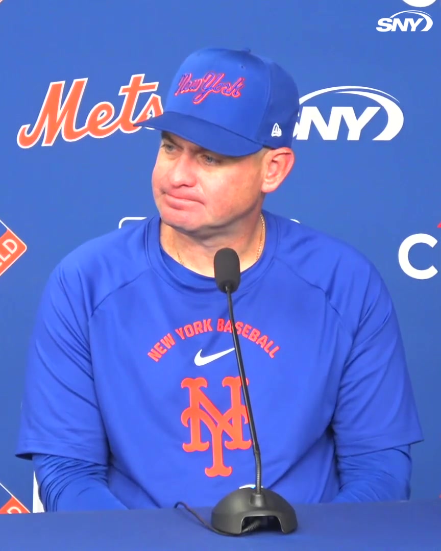 "He's been huge" Carlos Mendoza talks about the boost Jared Young has given to the Mets' lineup since coming off the IL: