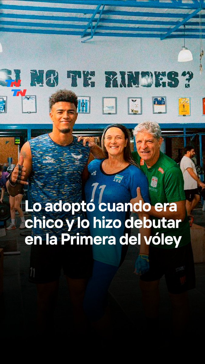 Lo adoptó cuando era chico y lo hizo debutar en la Primera del vóley: “Él es mi papá, el otro me dio la sangre”.