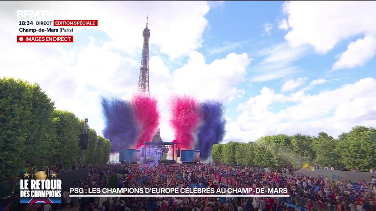 Victoire du PSG: des scènes de communion entre joueurs et supporters
