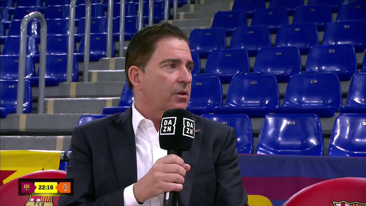 🗣️ Xavi Pascual: "Este es mi espacio natural. Uno de los sueños de mi vida era ser entrenador del Barça Basket y lo he cumplido dos veces. Esta es mi casa, esta mi gente y siempre lo será así". 📺 DAZN España | #LigaEndesa