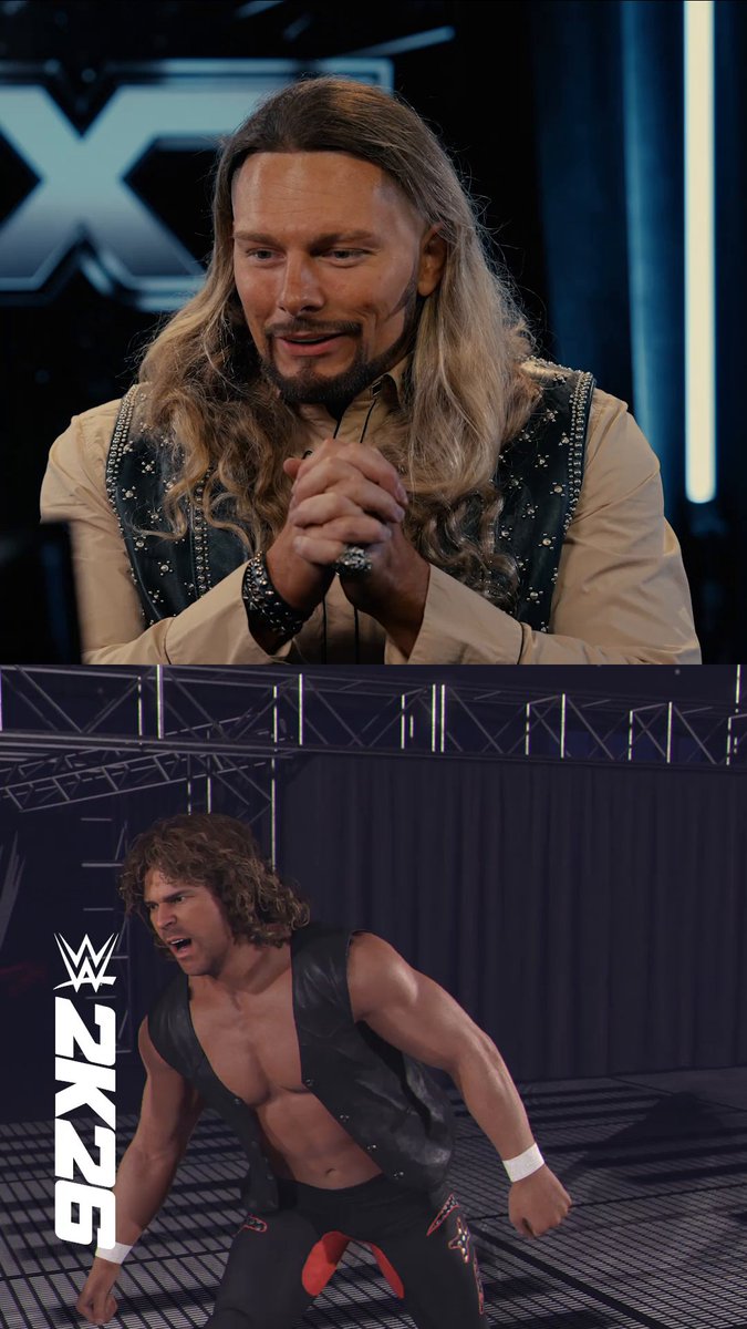 A King watches a Legend. 👑 Watch Lexis King react to his father Brian Pillman’s #WWE2K26 entrance! King