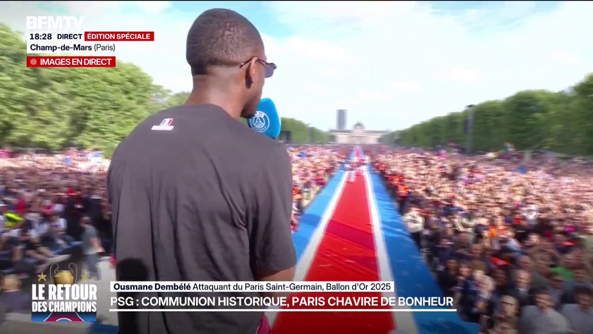 🚨🚨 Ousmane Dembélé 🇫🇷 : « ON REVIENT L’ANNÉE PROCHAINE POUR LA 3ème ! ❤️💙 » ⭐️⭐️⭐️