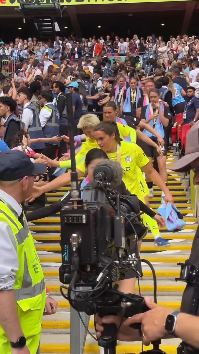 One of the greatest walks in football 🤩🏆