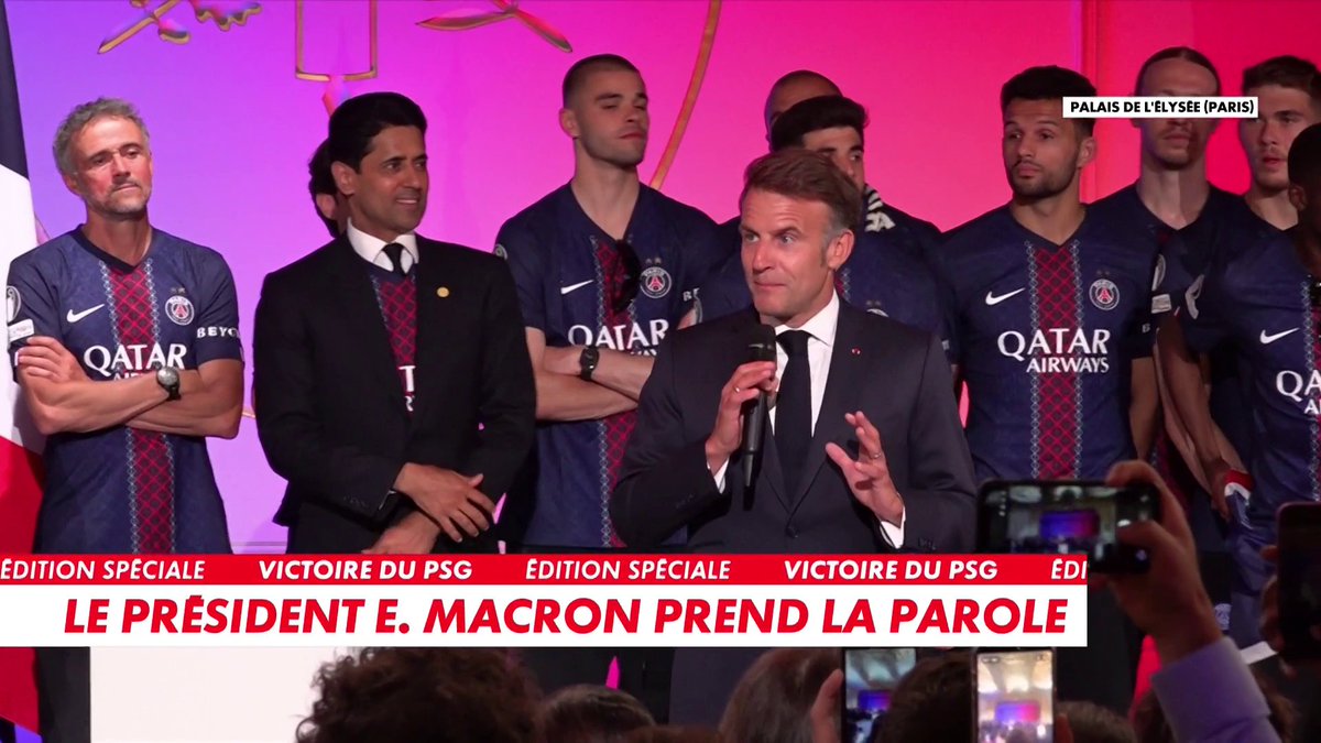 «On sera intraitables avec ceux qui ont été attrapés, on ne veut plus voir ça», assure le président de la République, Emmanuel Macron, à propos des débordements qui ont éclaté en marge de la finale de la LDC Toute l'info est à retrouver sur