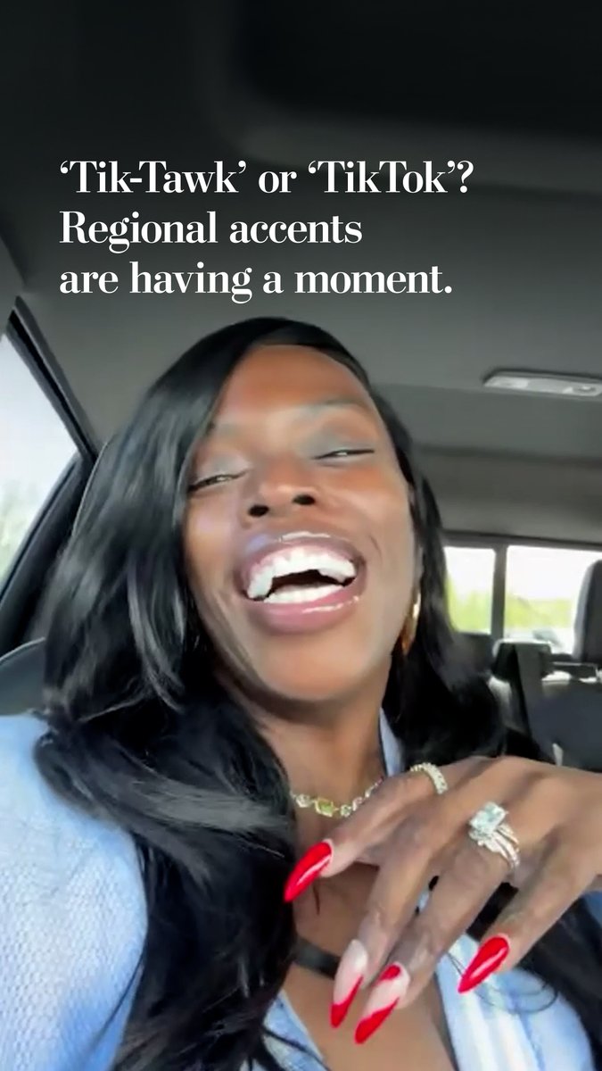 Some people worry social media is changing the way we speak, pointing to the rise of “tik-talk,” the halting, vaguely Valley Girl-esque way some creators speak in voice-overs. But amid this anxiety, a raft of social media personalities has gained attention for their distinctly nonregional accents. Style reporter Shane O’Neill talked to two content creators and a video journalist about their accents, the reactions they get and the stories behind them.