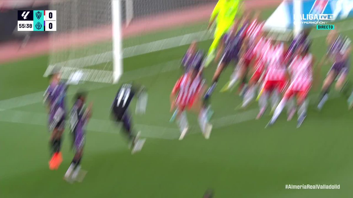 El penalti que vuelve a meter al Almería en puestos de playoffs 📸 #LALIGAHYPERMOTION