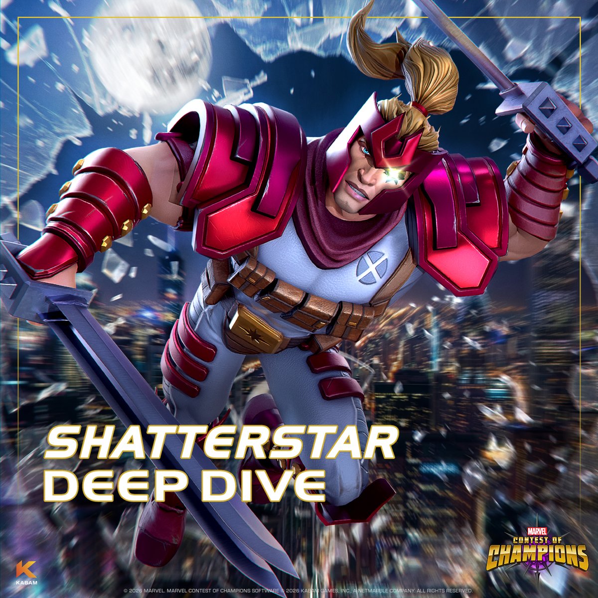 Shatterstar enters the contest... brought to you by Mojovision! ✨