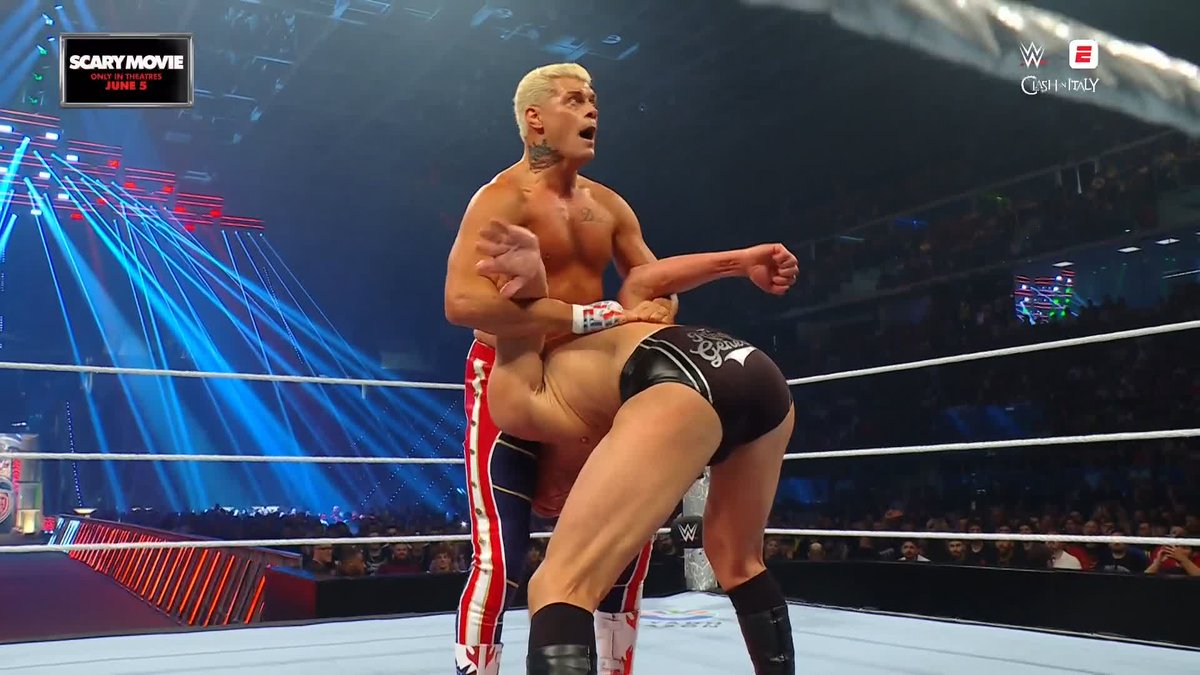 .Cody Rhodes just pulled out a PEDIGREE on Gunther! 😱 Watch the FIRST HOUR of #WWEClash in Italy RIGHT NOW on ESPN!!