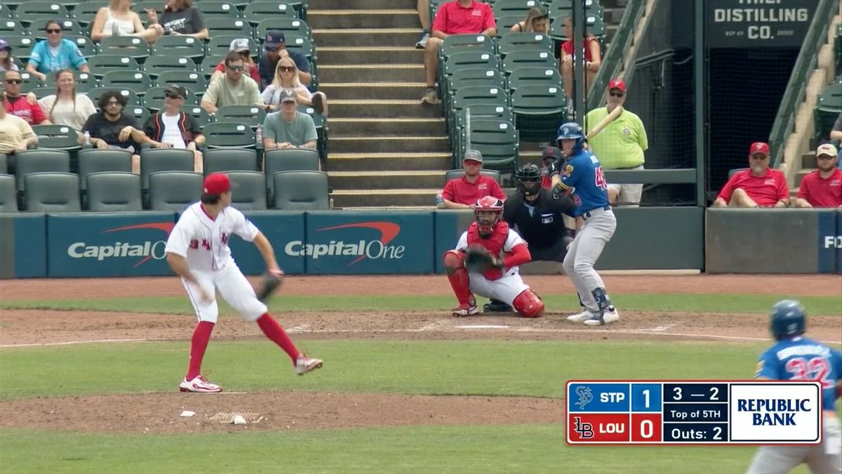 3 K's in 1.1 innings of relief by Connor Phillips 🔥